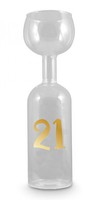 21 Wine Glass Bottle