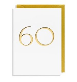 60 Birthday Card