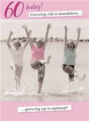 60th Birthday Card