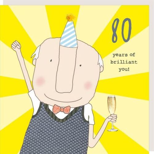 80 Years of Brilliant You Card