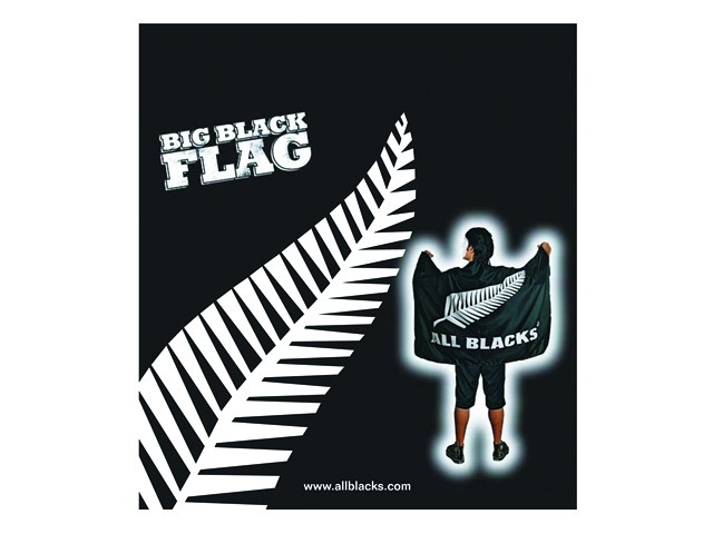 All Blacks Big Black Flag