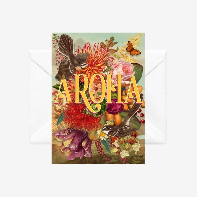 Aroha Card by Tayna Wolfkamp