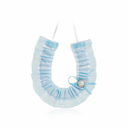 Blue Bridal Wedding Horseshoe