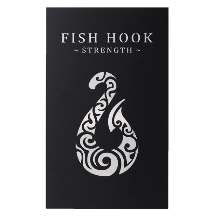 Fish Hook Metal Art Work