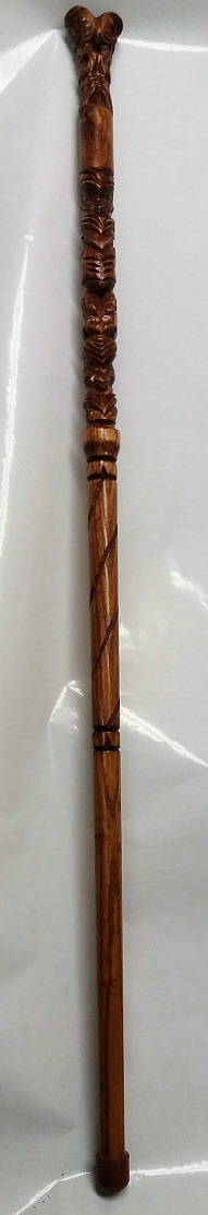 Hand Carved Rakau Korero Talking Stick