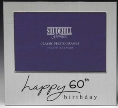 Happy 60th Birthday Photo Frame