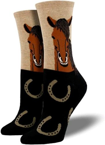 Horse Portrait Socks