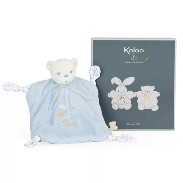 Kaloo Blue Knots Doudou Bear