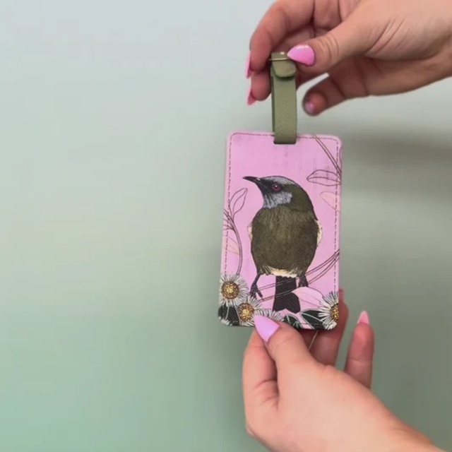 Korimako Bag Tag by Kathryn Furniss