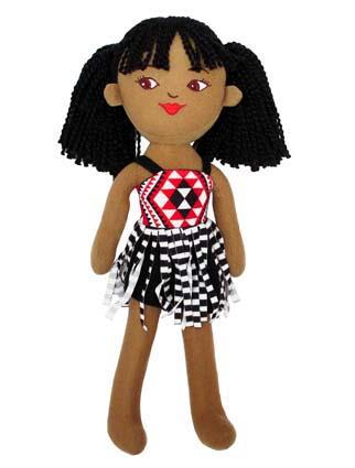 Maori Girl Doll
