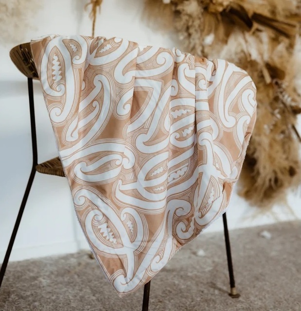 Minky Blanket Aio Tan
