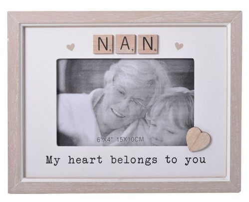Nan Scrabble Frame
