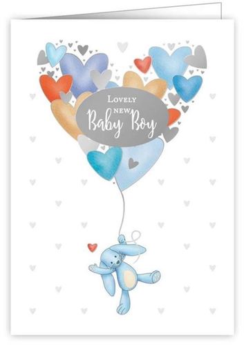 New Baby Boy Card