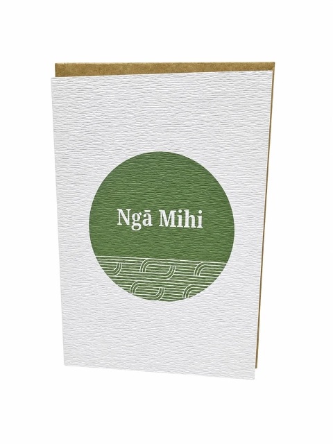 Nga Mihi Card Green