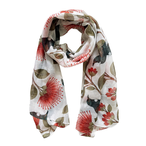 Pohutukawa Serenade Scarf
