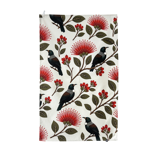 Pohutukawa Serenade Tea Towel