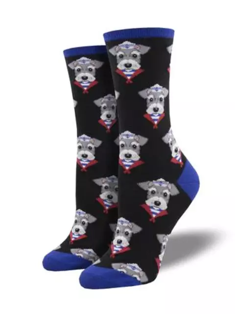 Snazzy Schnauzer Socks