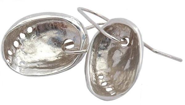 Sterling Silver Paua Earrings