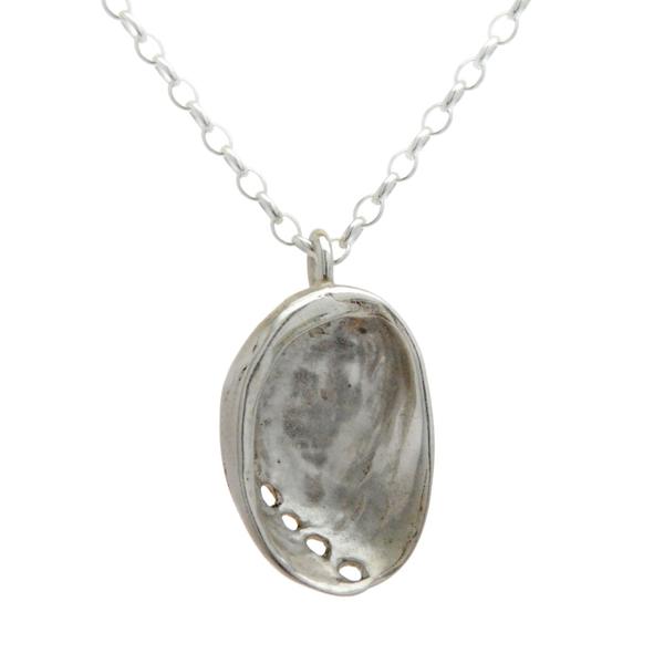 Sterling Silver Paua Necklace