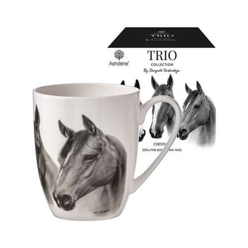 Trio Chestnut Horse Mug