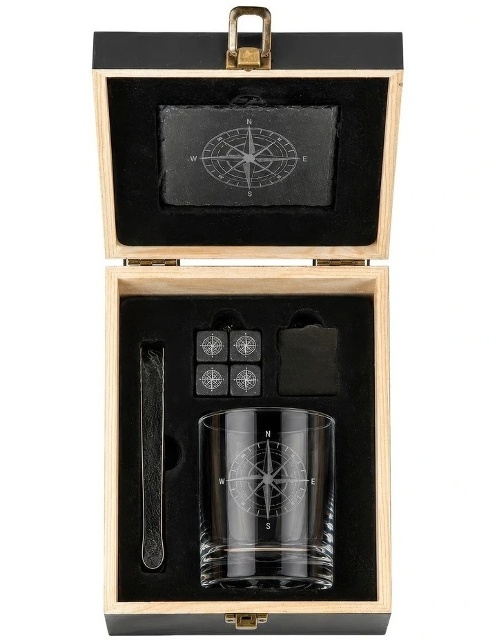 Whisky Business Compass 9pce Set