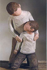 Willow Tree Figurine Brothers
