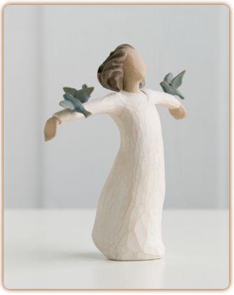 Willow Tree Figurine   Happiness