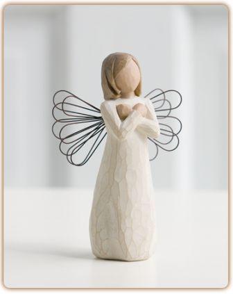 Willow Tree Figurine Sign for Love