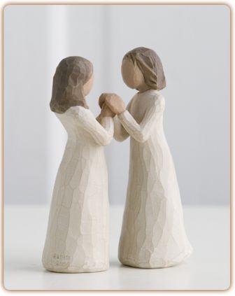 Willow Tree Figurine  Sisters by Heart