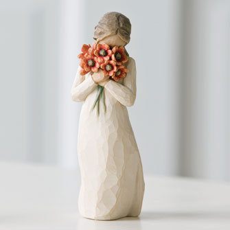 Willow Tree Figurine Surrounded by Love