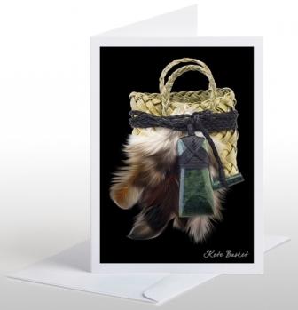 Kete Basket Card and Envelope 