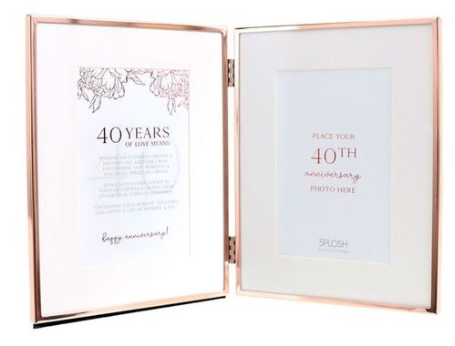 40th Anniversary Frame