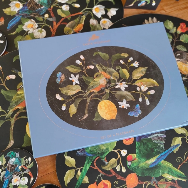 Oval Placemats by Tanya Wolfkamp
