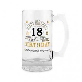 18th Birthday Beer Tankard