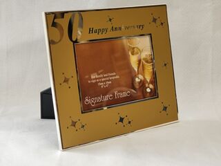 50 Happy Anniversary Photo Frame