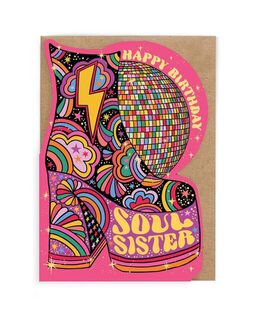 Happy Birthday Soul Sister Card