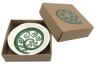 Jo Luping Green Fern Bowl 7cm