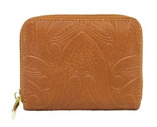 Mission Bay Tan Wallet by Miriama Grace Smith